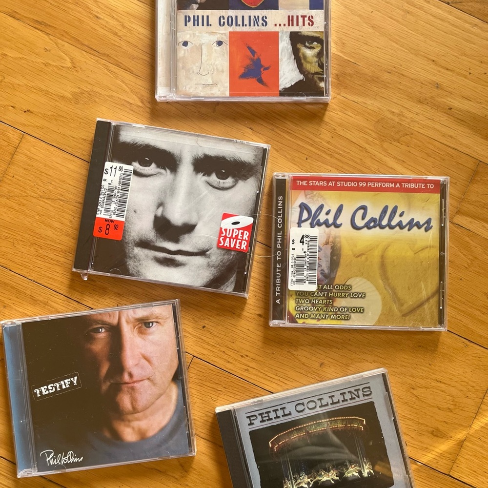 CD Collection - Black and Beige CD Cases